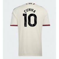Manchester United Matheus Cunha #10 Kolmaspaita 2026-27 Lyhythihainen